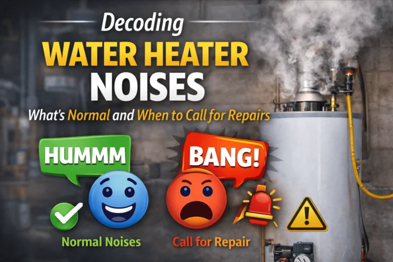 Decoding Water Heater Noises: What’s Normal and When to Call for Repairs