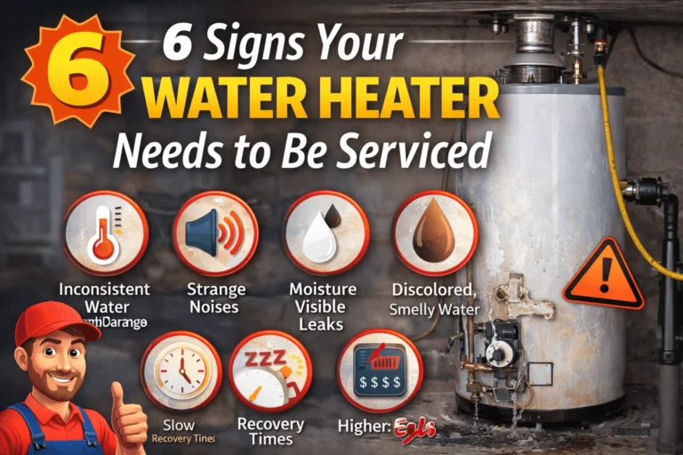 6 Signs Your Water Heater Needs to Be Serviced