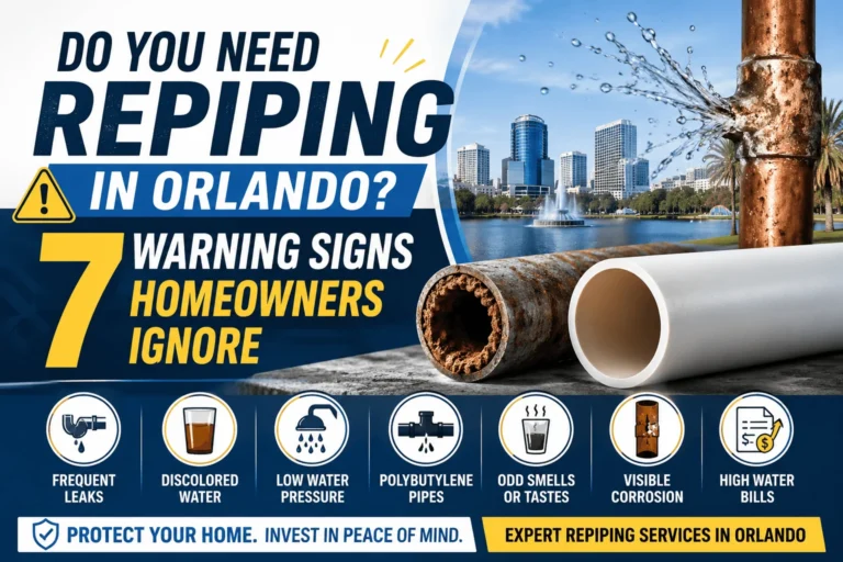7 Warning Signs You Need Repiping in Orlando