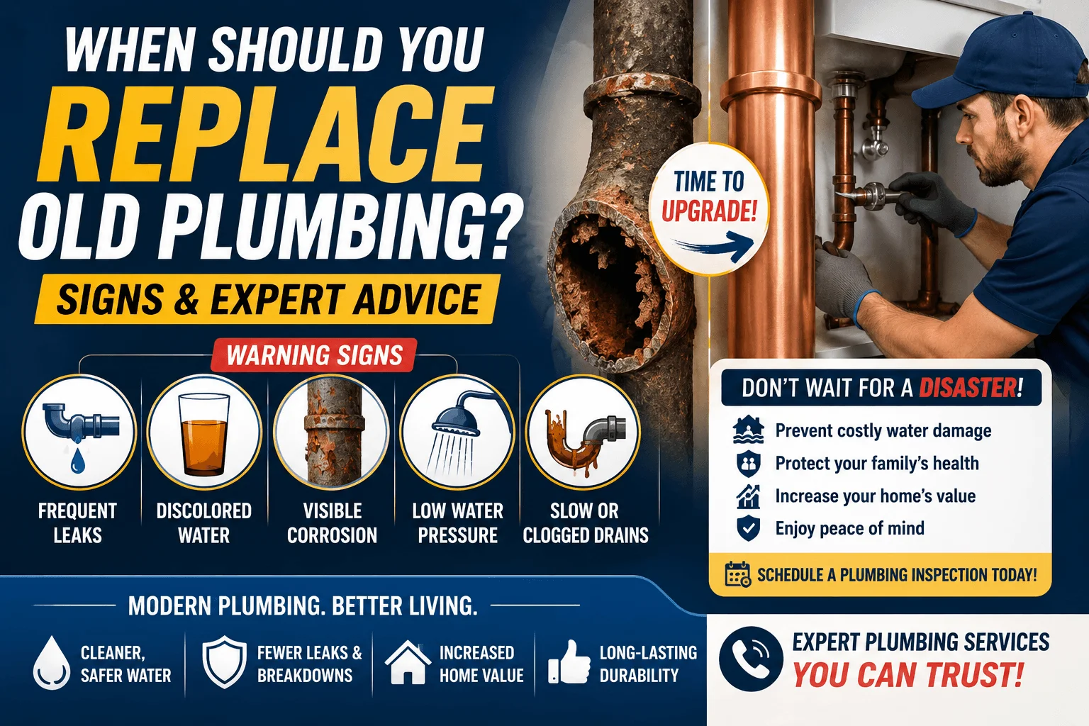 When Should You Replace Old Plumbing 1